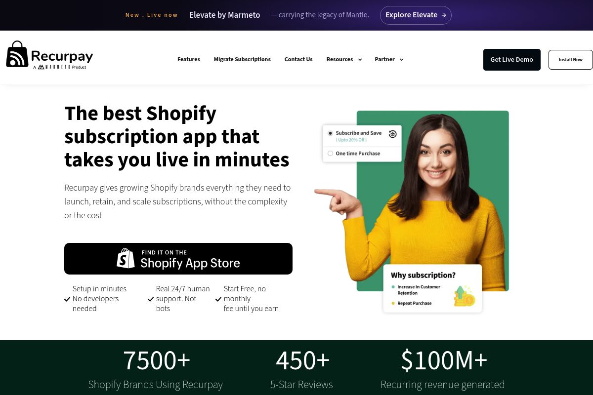 1. Recurpay — Best for Fast, Affordable Subscription Launch for All DTC Brands