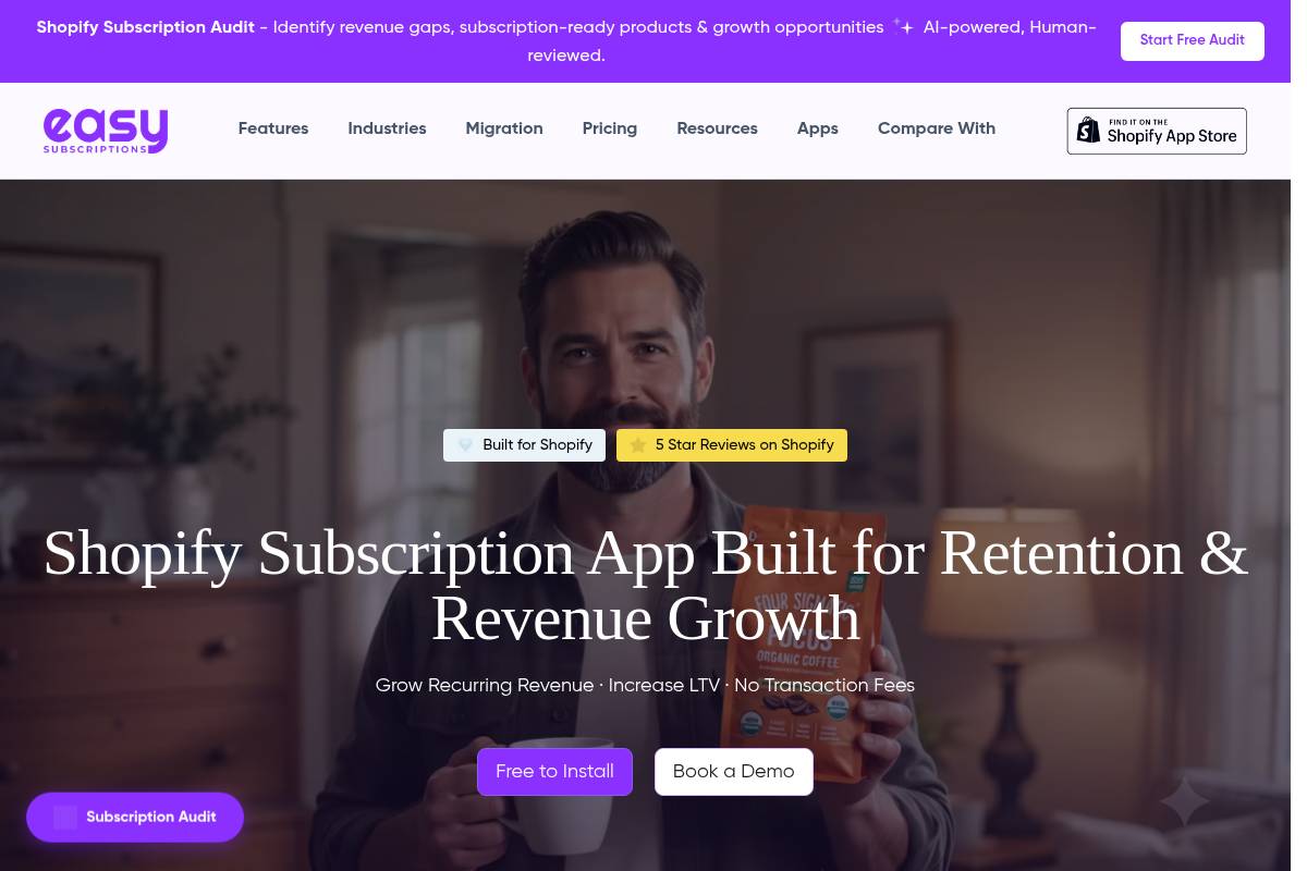 3. Easy Subscriptions: Best for Subscriptions Plus Native Bundles