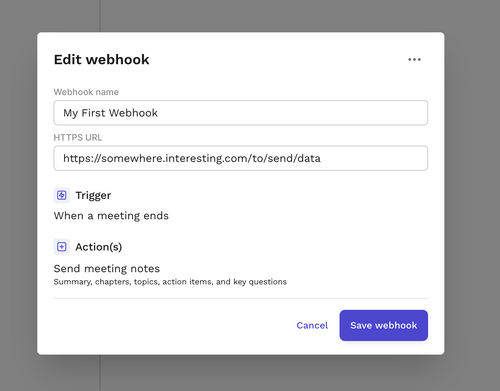 Read Introduces Integrations Starting with Webhooks | Read AI