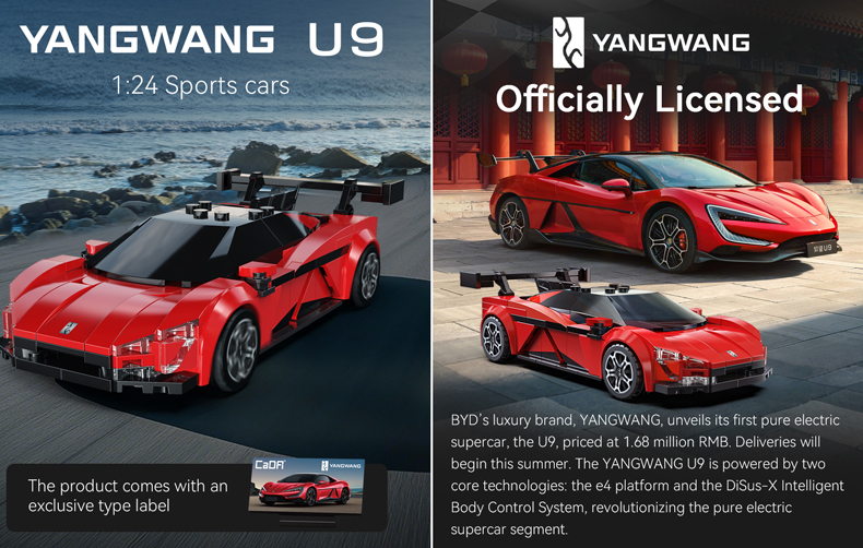 CaDA C55045W YangWang U9 model