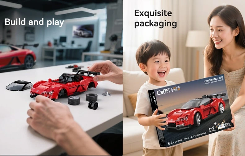 CaDA C51099W YangWang U9 in 1/20 scale packaging