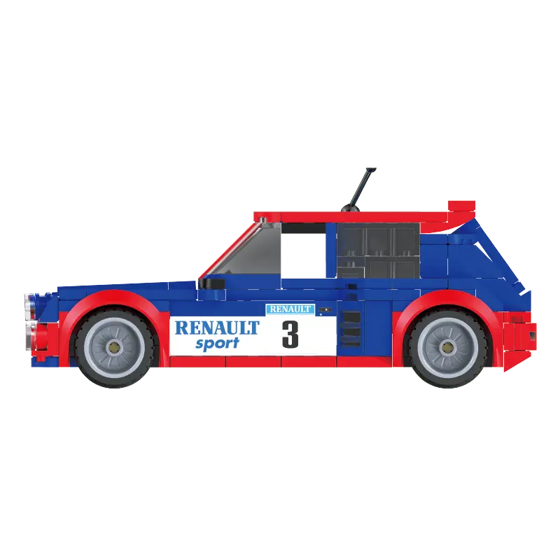 CaDA C55038W Renault 5 Maxi Turbo Rally edition in 1/24 scale
