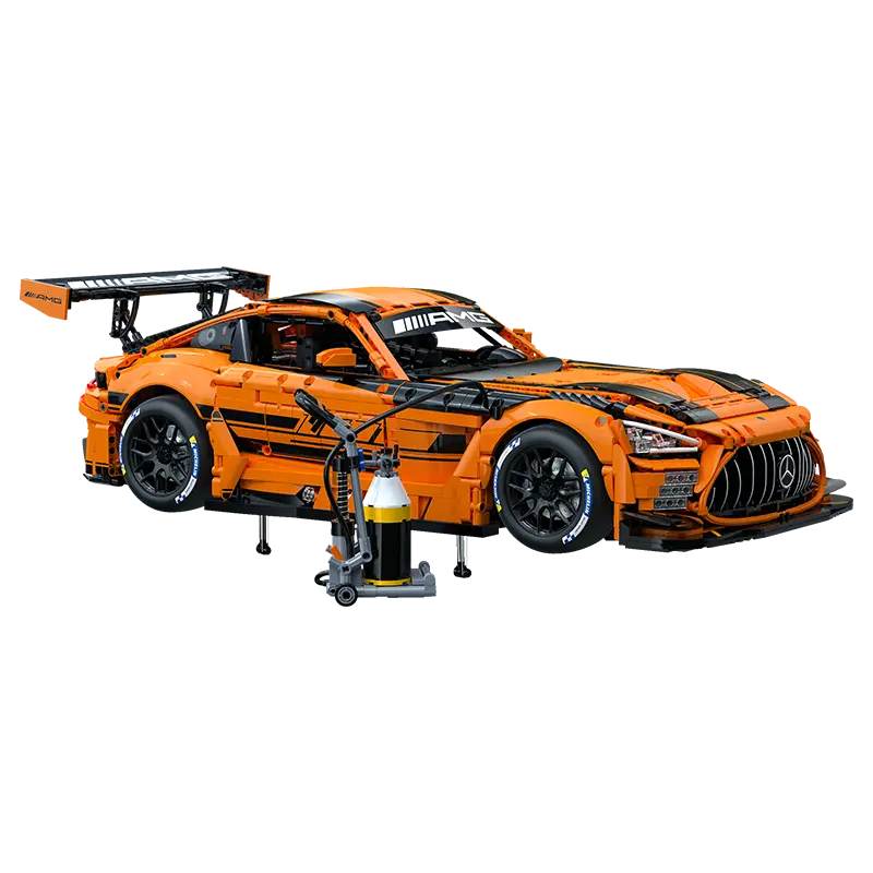 AMG GT3 building blocks model in orange