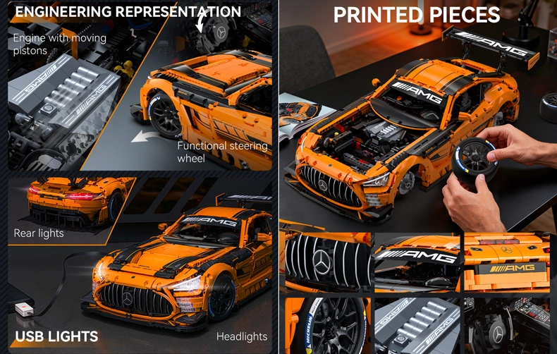 CaDA AMG GT3 detailing