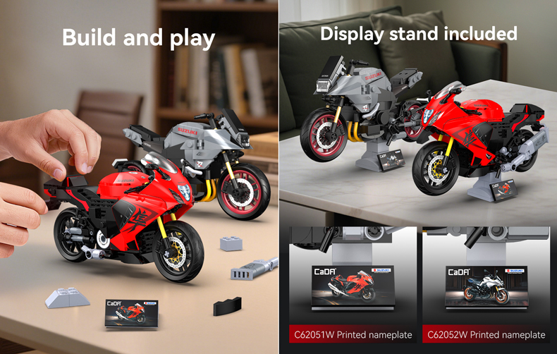 Suzuki Katana and Hayabusa CaDA models