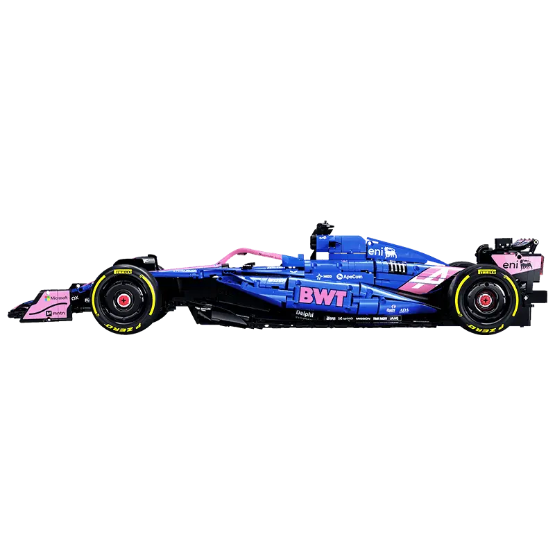 CaDA C64012W BWT Alpine Formula One Team A525 1/8 scale model