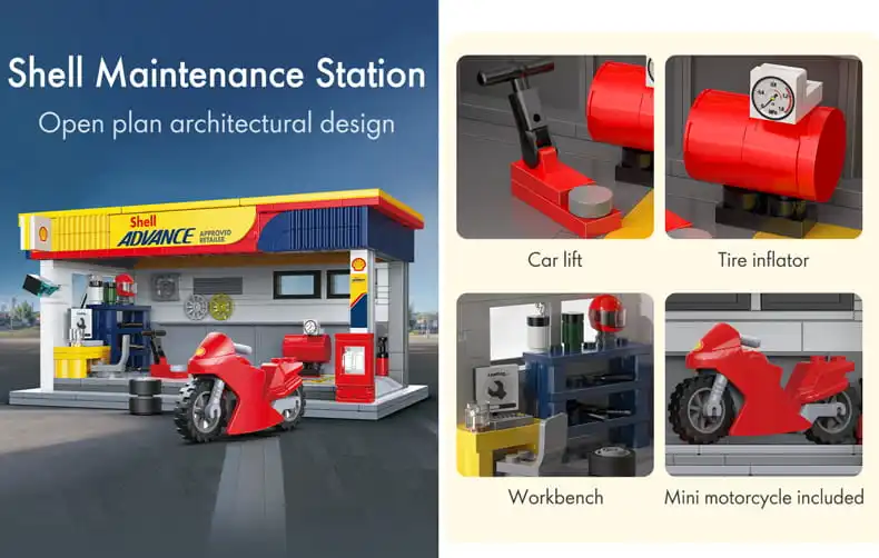 shell maintenance station