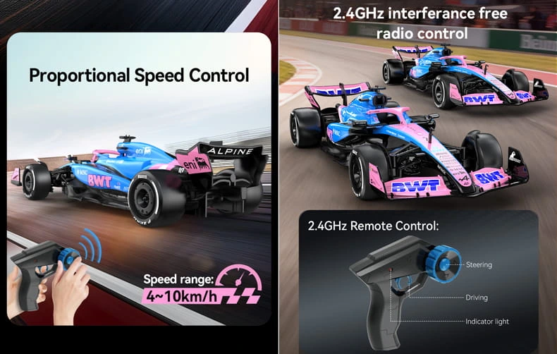 Alpine F1 rc toy model