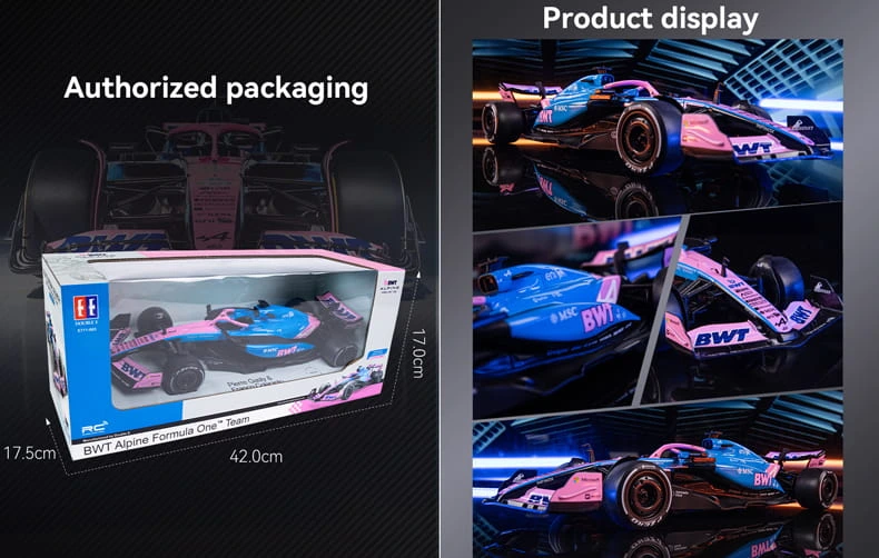 Double E Toys F1 model packaging