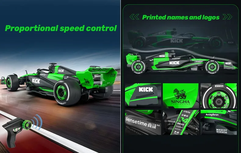 Kick Sauber F1 toy model details