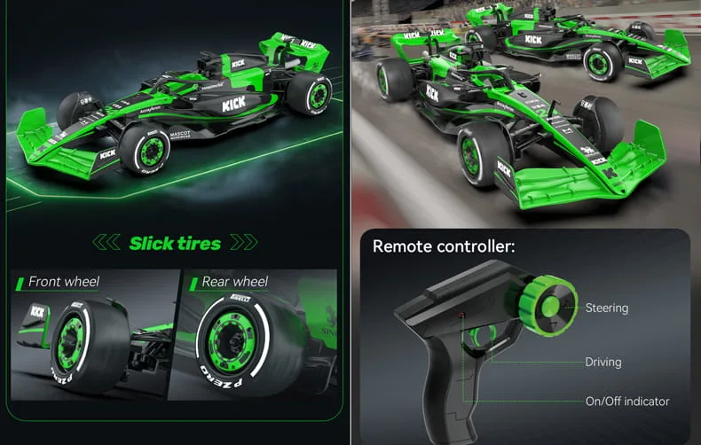 Remote control Kick Sauber F1 car