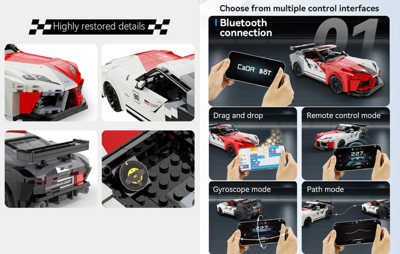 CaDA Toyota Supra details