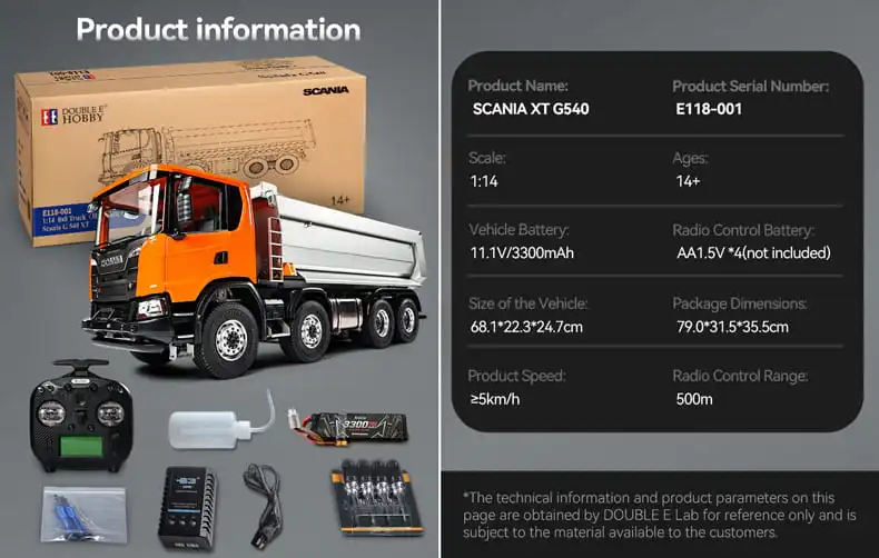 Scania XT G540 E118