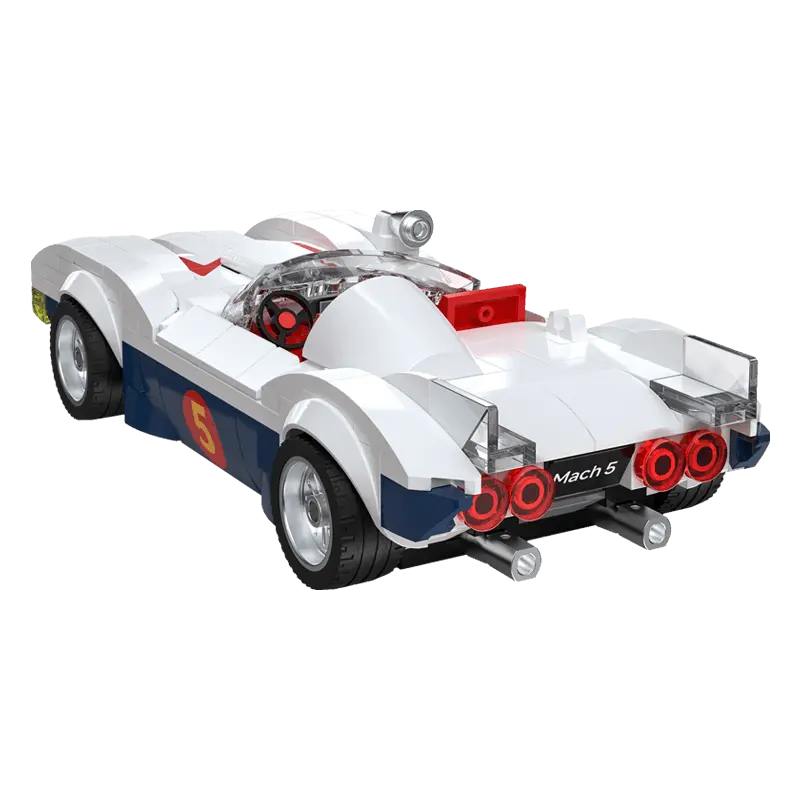 Speed Racer Mach 5 building blocks model