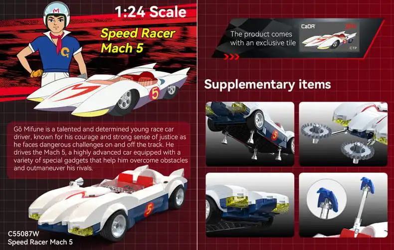Speed Racer Mach5 car introduction