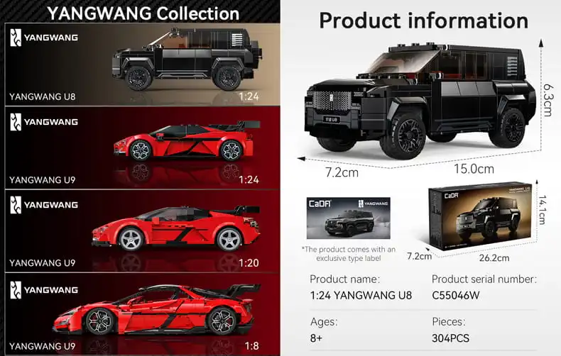 CaDA C55046W specs