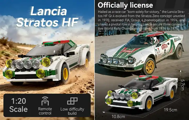 CaDA Lancia Stratos HF Gr.4 C51066W