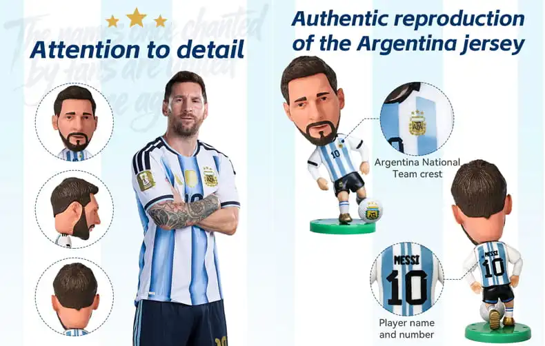 Messi minifigurine