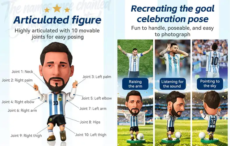 Messi minifigurine C56054W