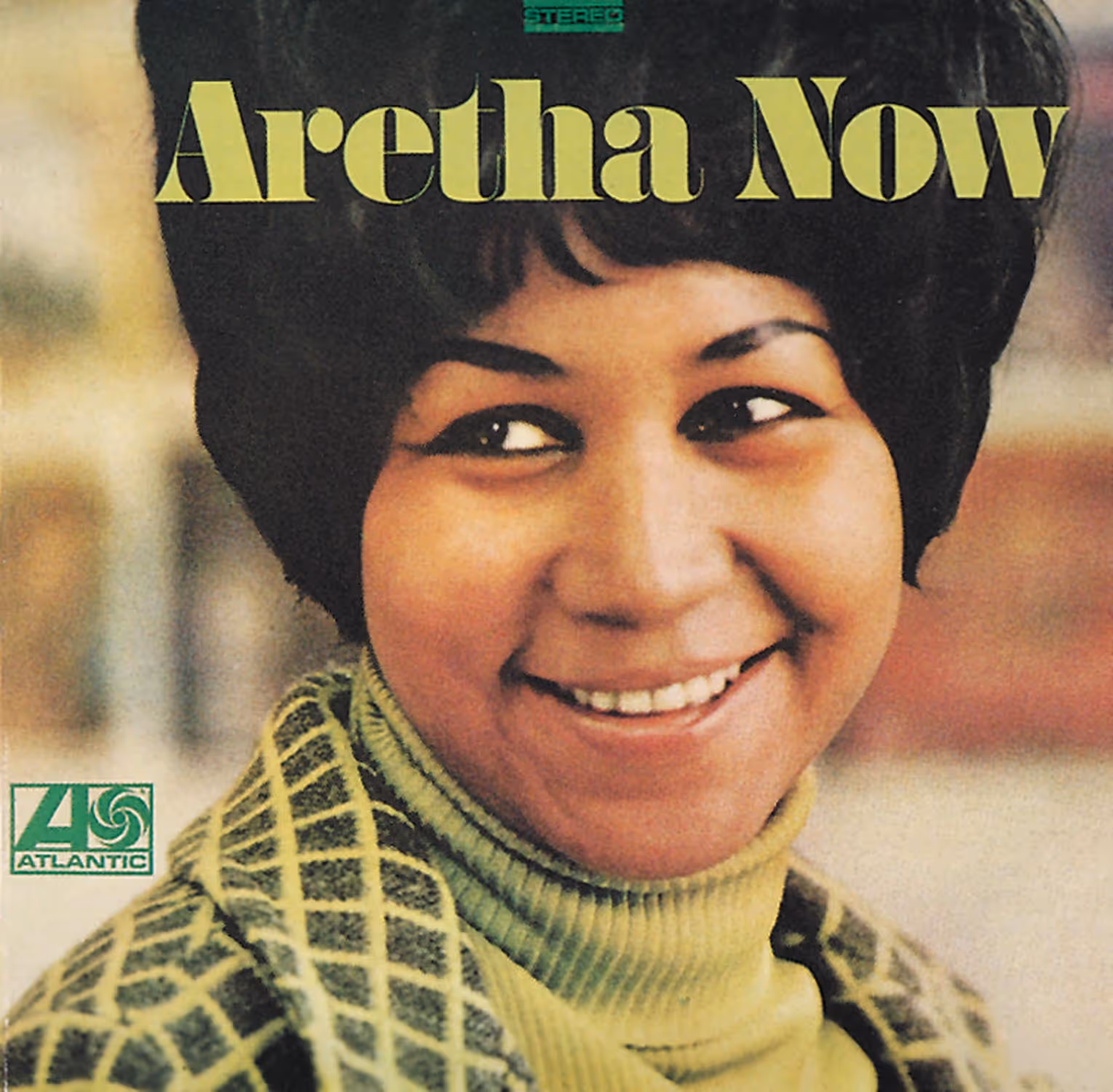 Album cover of Aretha Now, her thirteen studio album released on June 14, 1968.