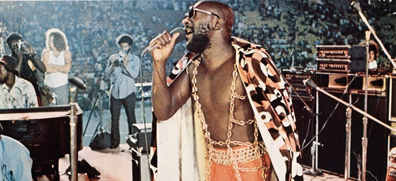 Isaac Hayes from the 1973 documentary film Wattstax.