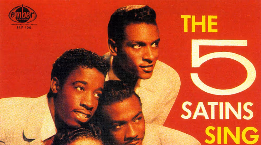 Cover of 1957 Ember record by The Five Satins