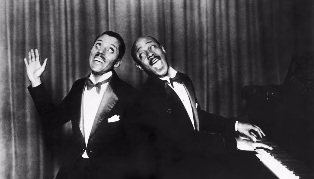 Noble Sissle (left) and Eubie Blake