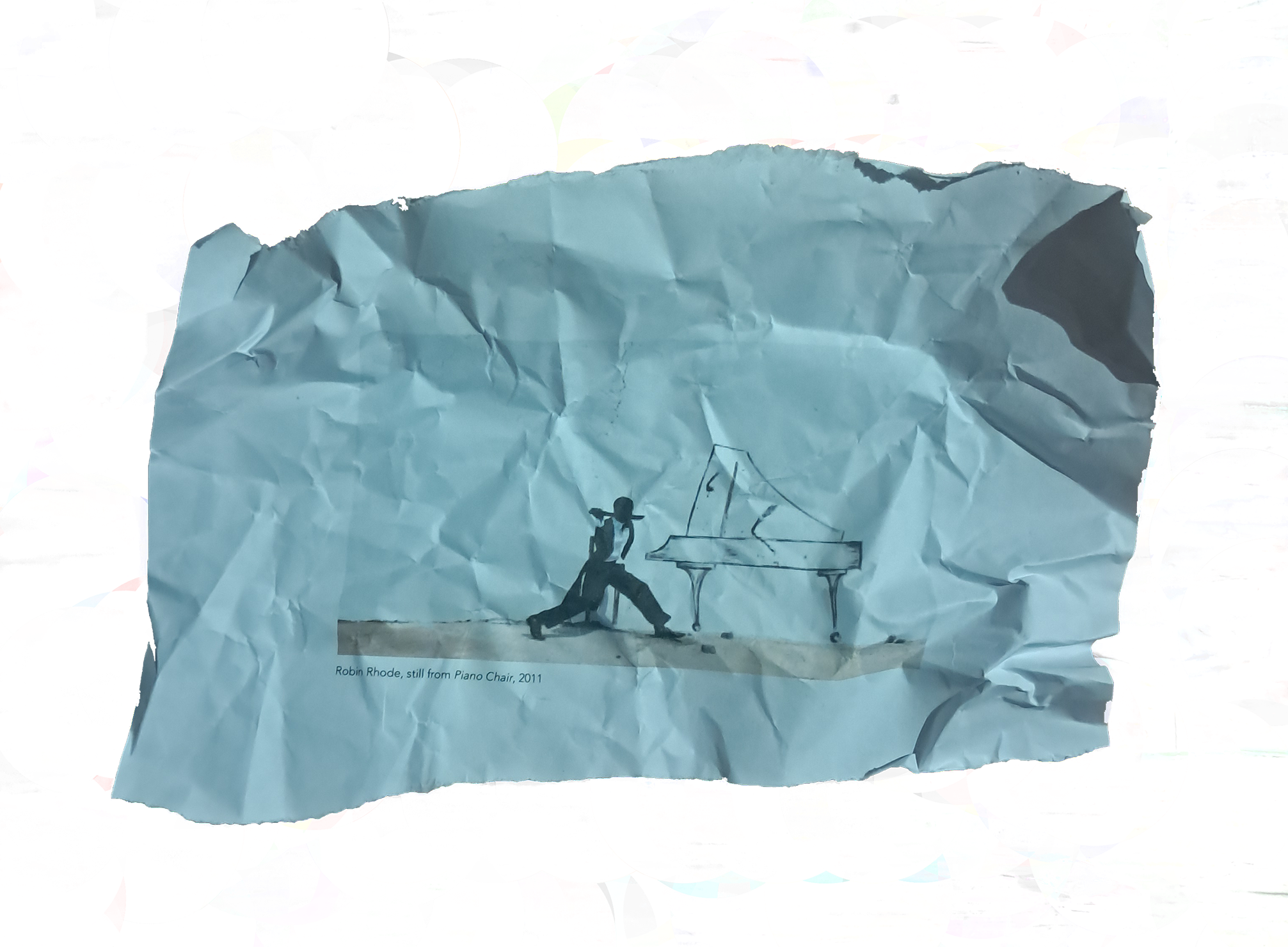 An image of a drawing by Robin Rhode
