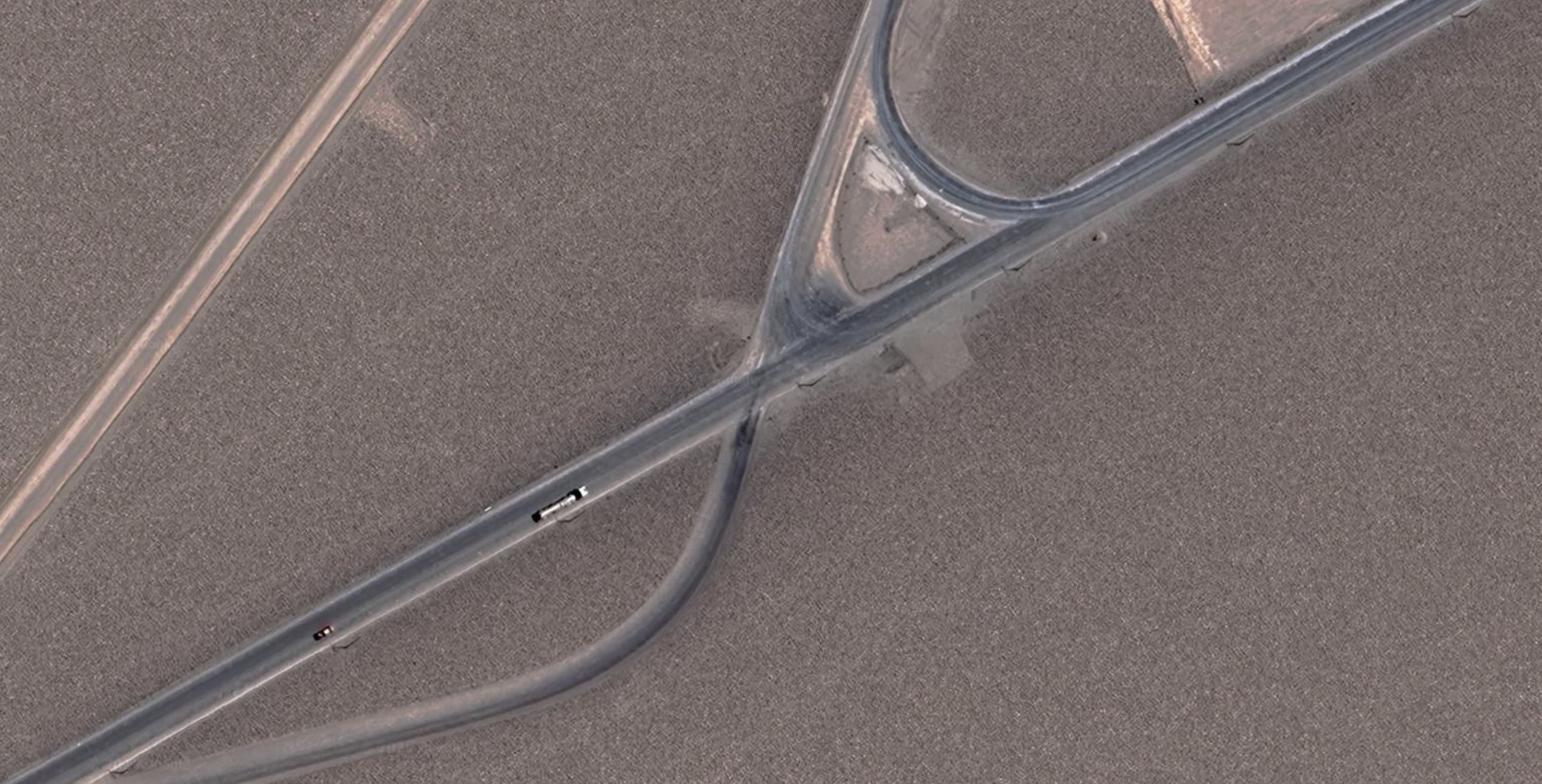 Infrastructural zoom of lithium evaporation ponds in the Salar de Atacama.