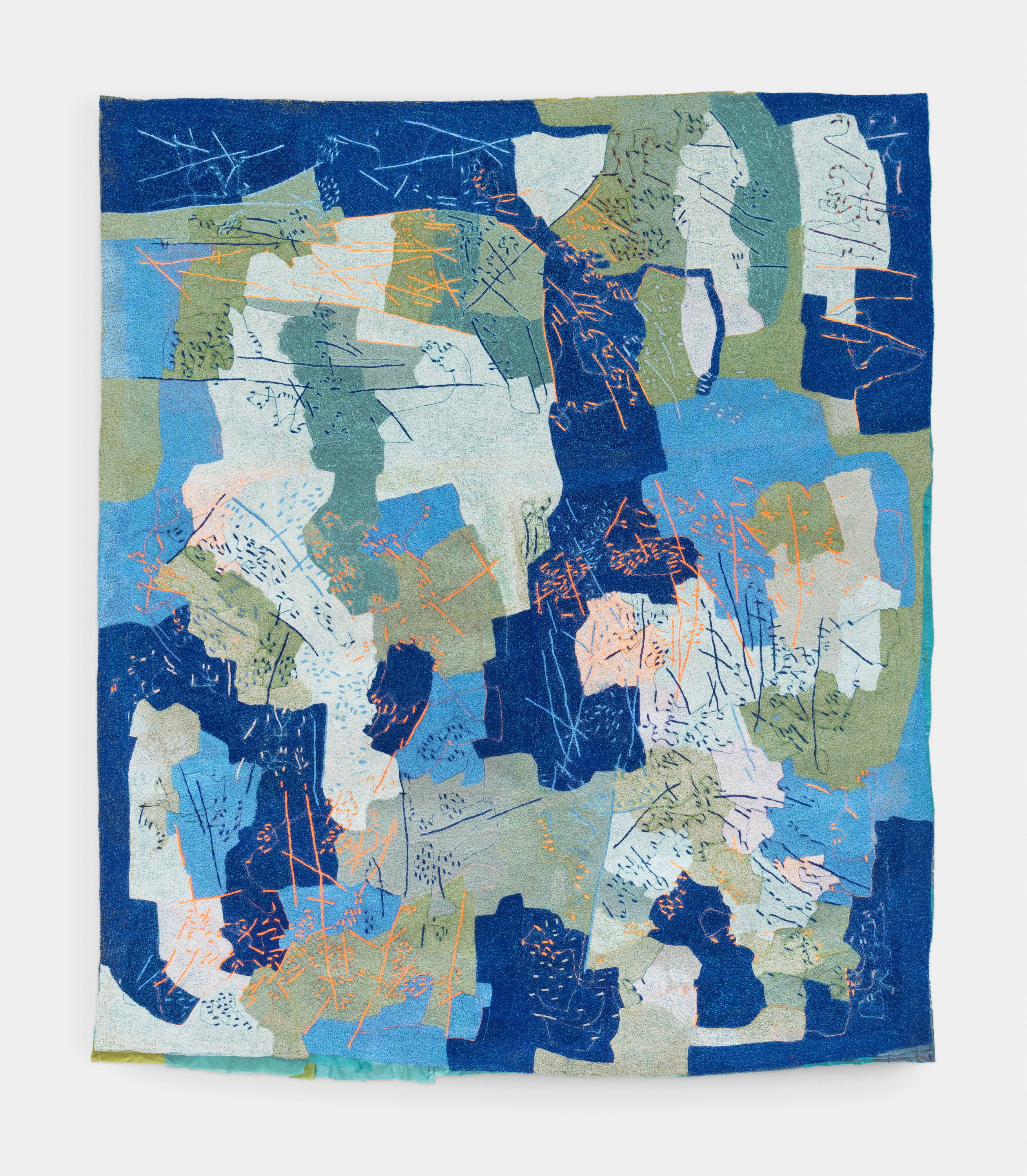 Witness Bank—Sedimentary Wayfinding (2025), shown in the group exhibition Terrain at Ebony Curated