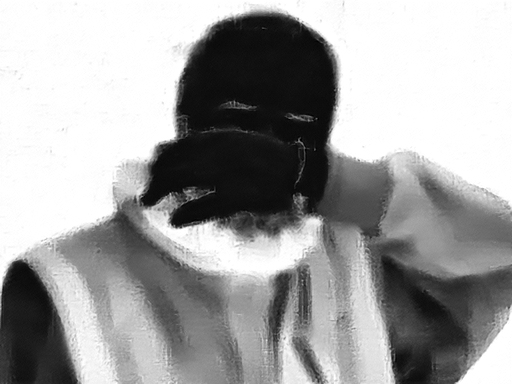 Operating Table, infrared captured image.
