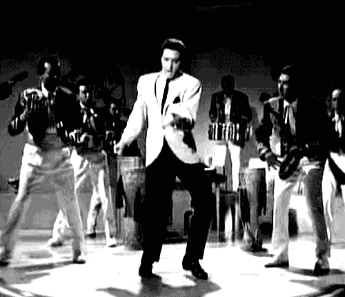 Elvis dance apres avoir signé avec Hippishake.