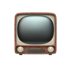 Icone TV pour spots publicitaires.