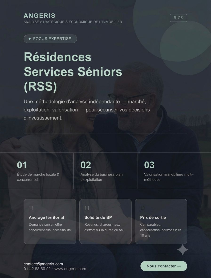 Résidences Services Seniors : une classe d’actifs qui mérite une analyse indépendante et rigoureuse