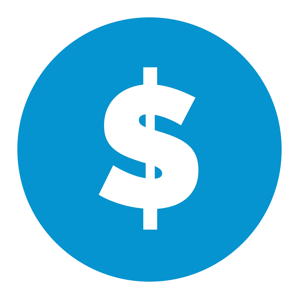 Logo com cifrão