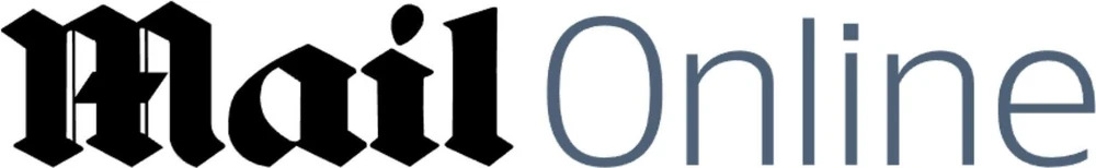 Daily Mail Online logo with black and blue text on white background.