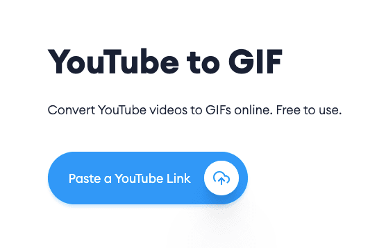 Veed YouTube video to gif converter
