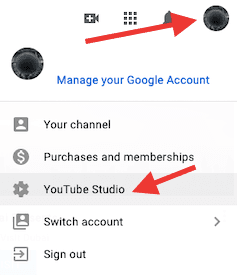 Delete A Video From YouTube Step 1