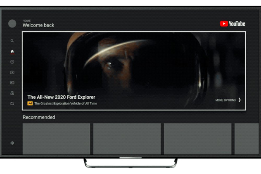 advertising youtube tv