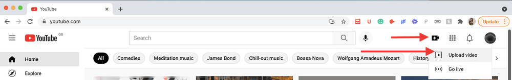 How to Upload a Video to YouTube Step 3