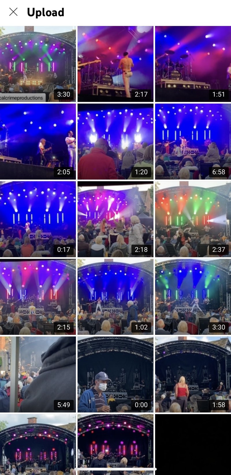 How to Upload a Video to YouTube Mobile Choose Video
