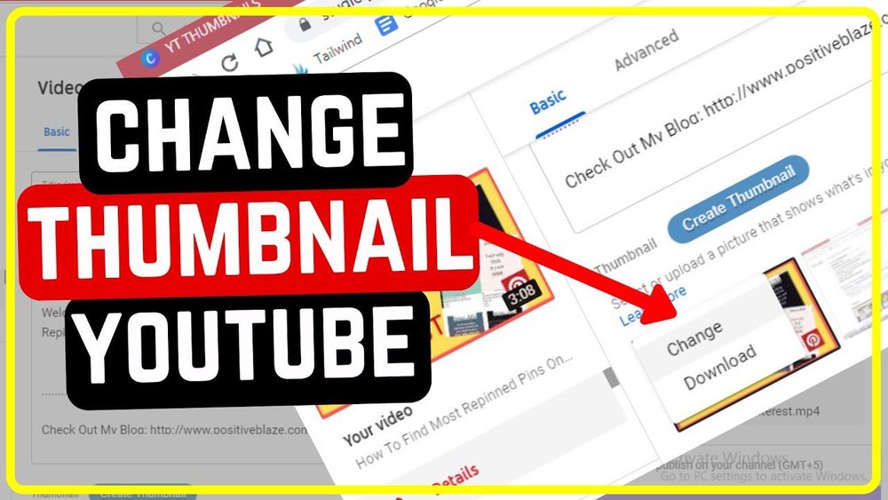 Change thumnsils