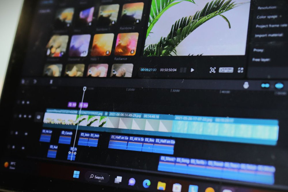 editing an explainer video