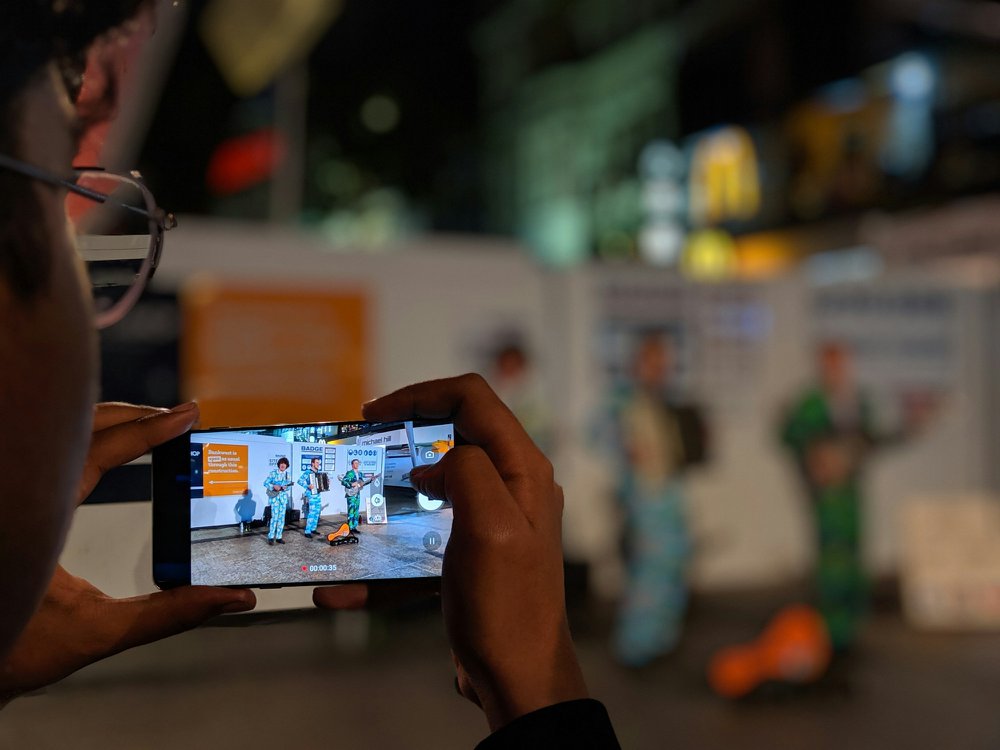 People using video-sharing platforms across devices