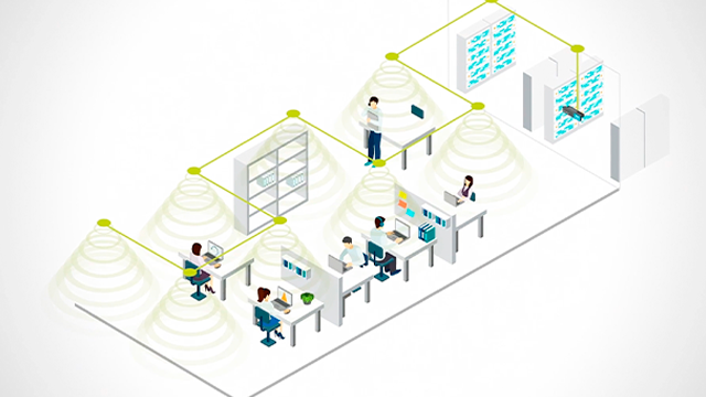 Cambridge Sound Management motion graphics video showcasing office sound masking technology.