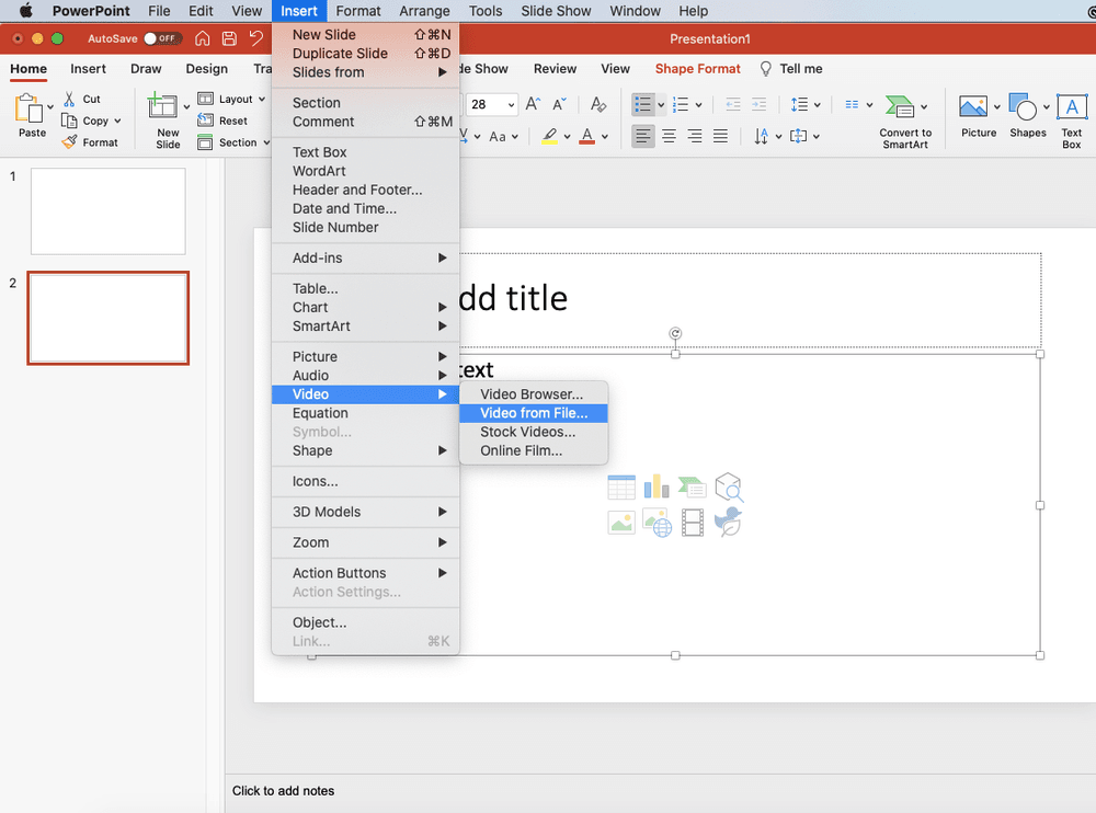 How to Embed YouTube Video in PowerPoint steps