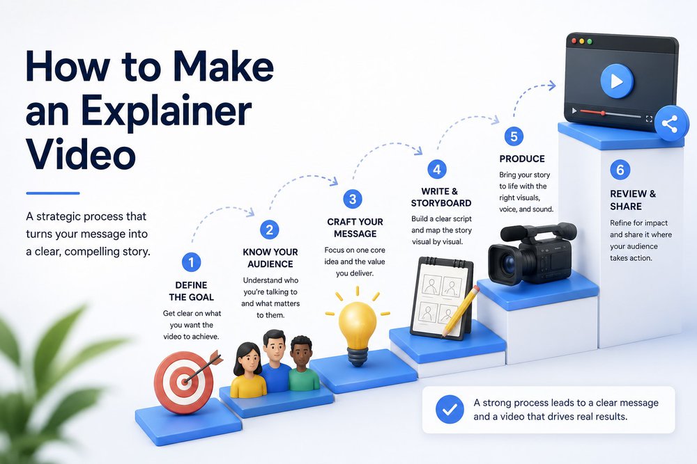5 steps to making an explainer video