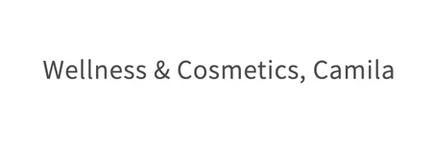 Wellness & Cosmetic Camila