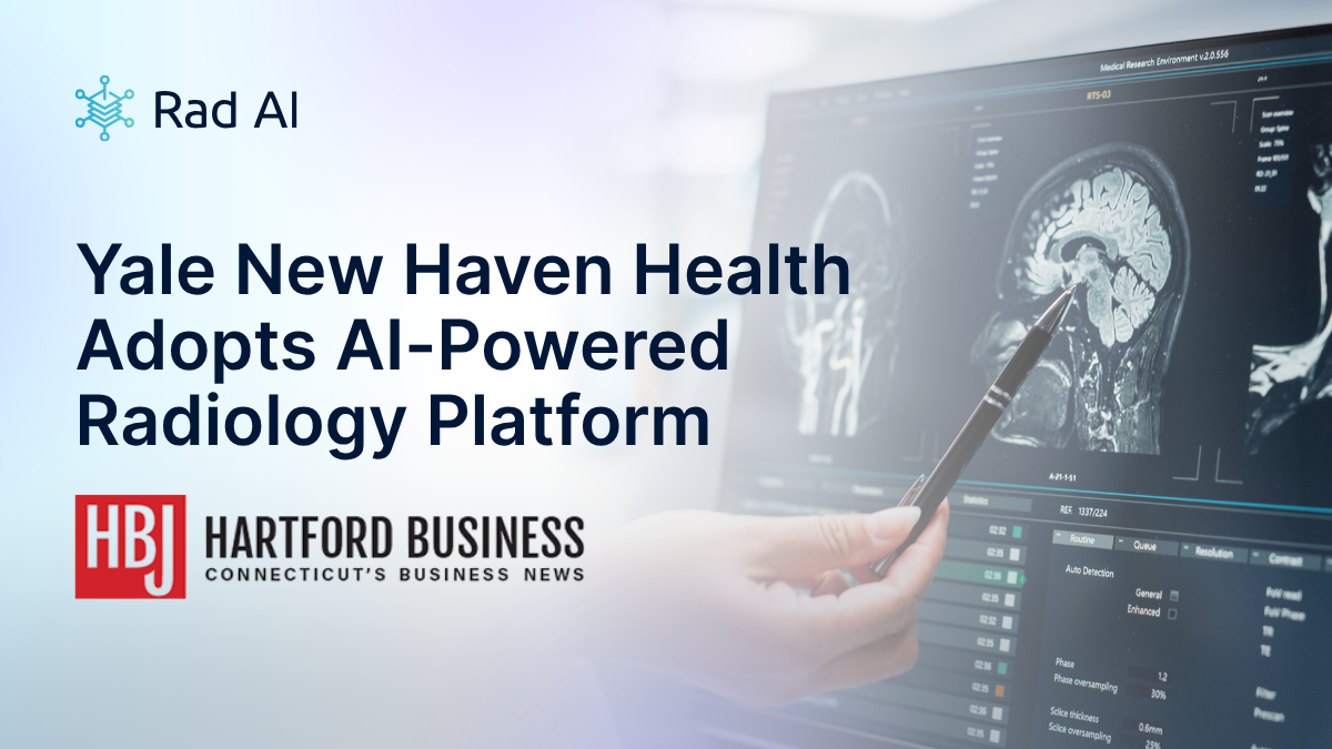 Yale New Haven Health Adopts AI-Powered Radiology Platform