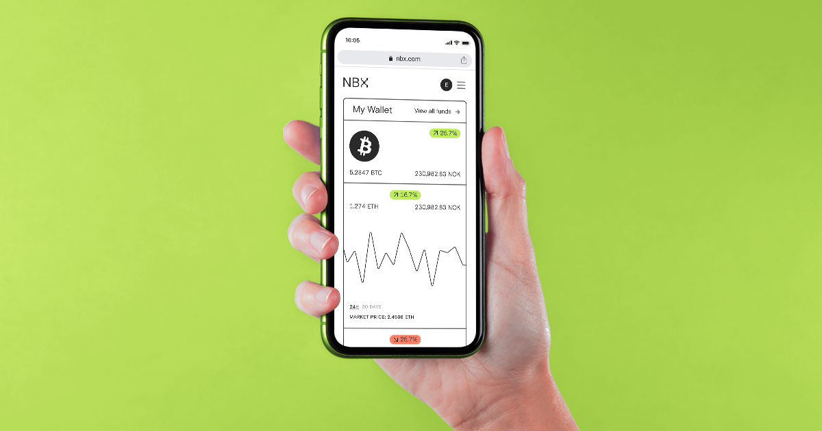 Buy Bitcoin at NBX | Norwegian cryptocurrency exchange with unique benefits.